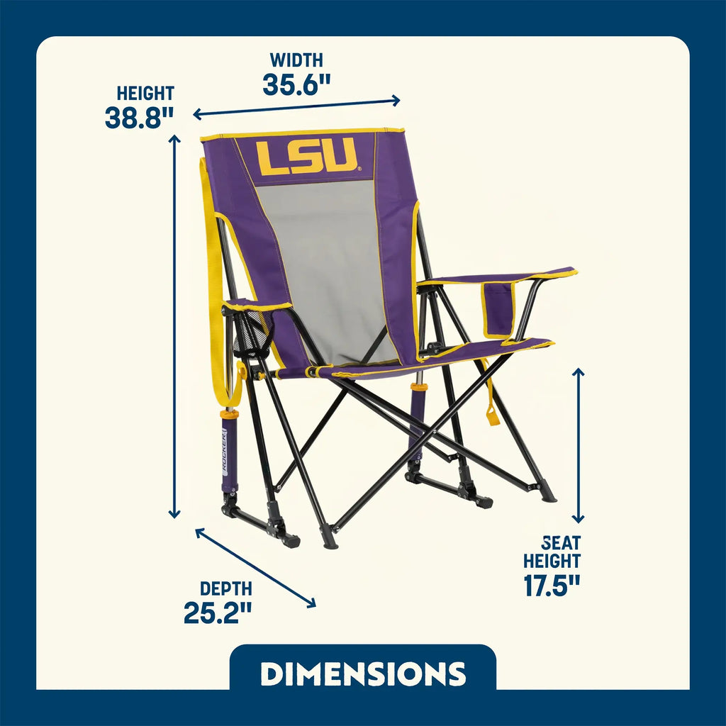 College Comfort Pro Rocker™ - LSU Tigers